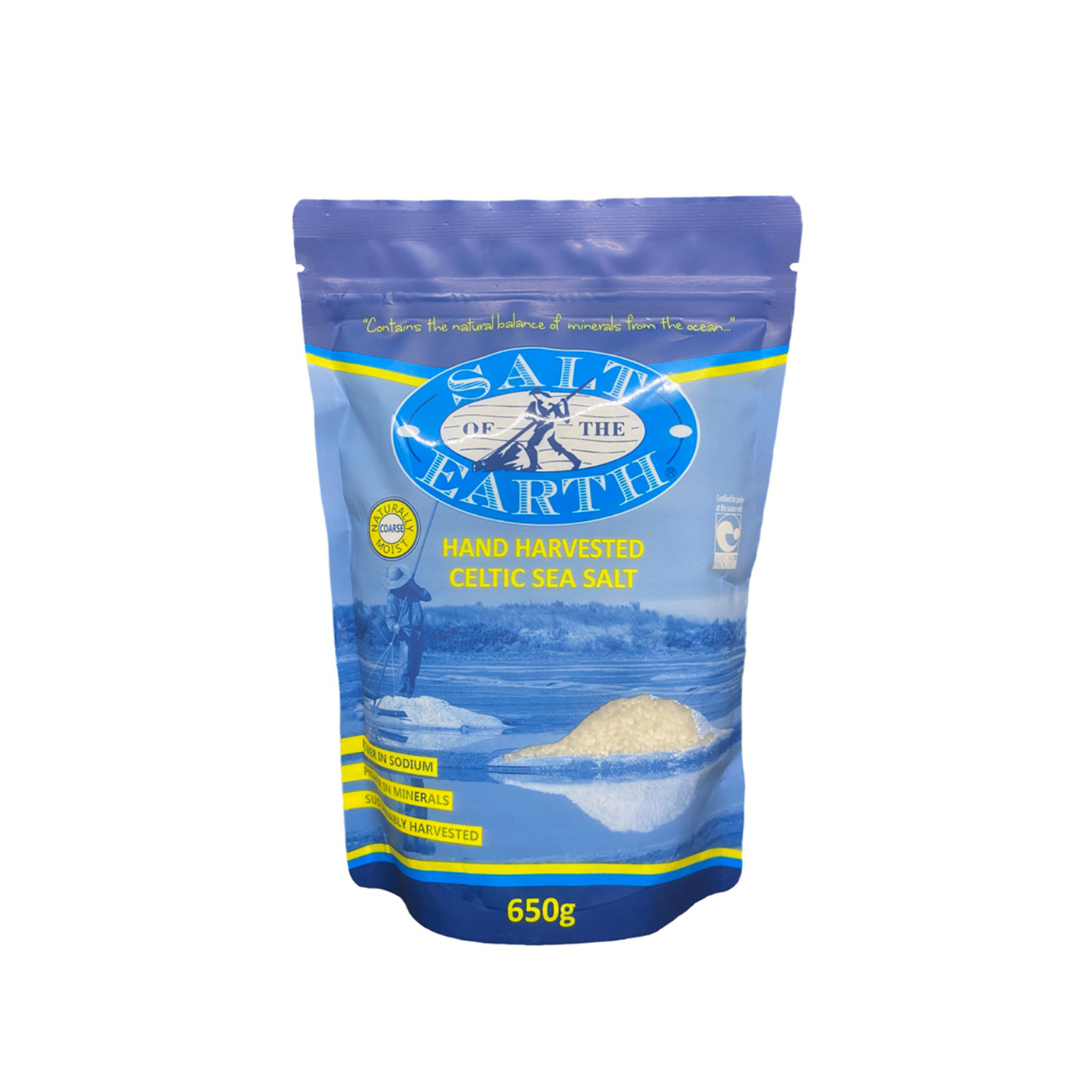 Hand Harvested Celtic Sea Salt - Course