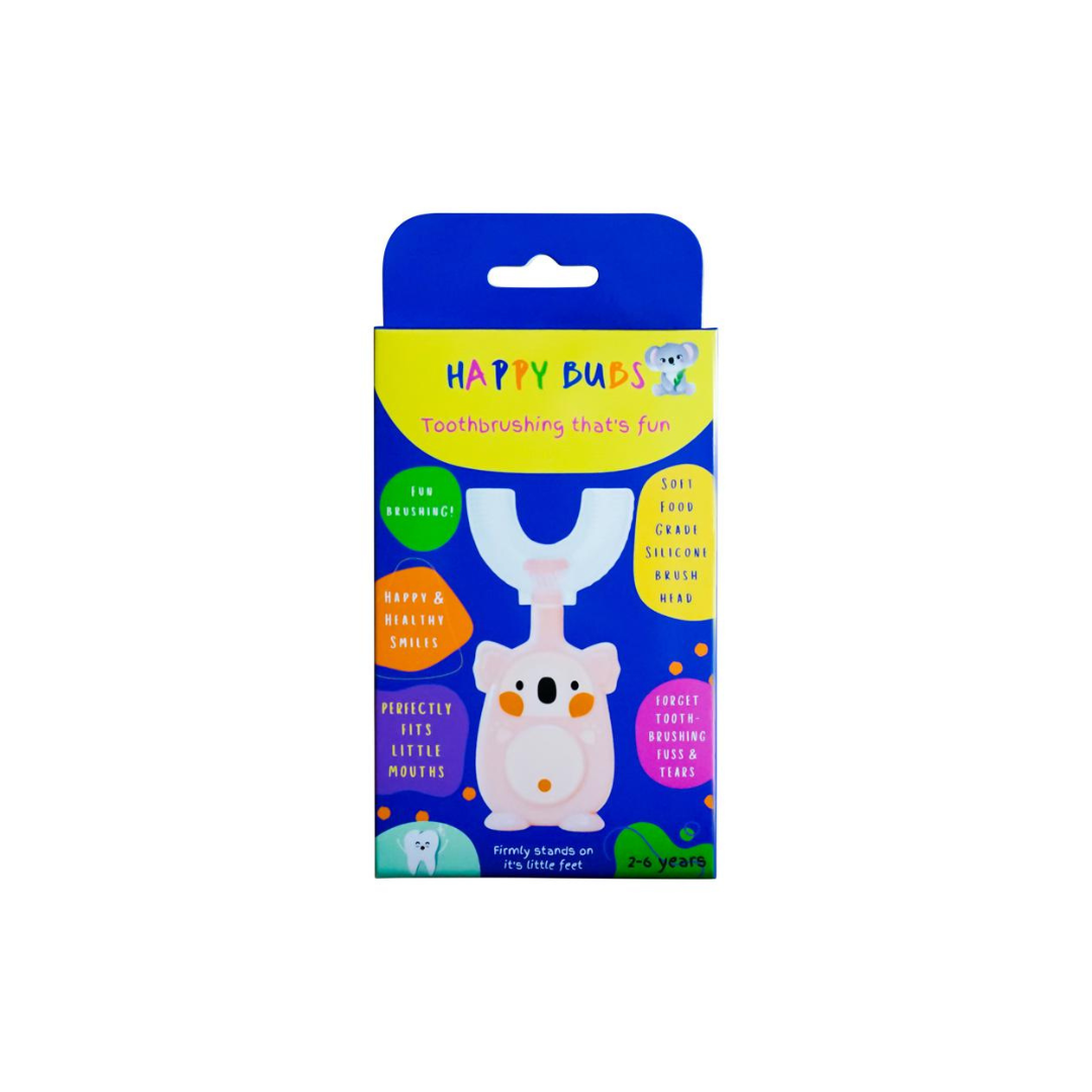 Silicon U-shape Toothbrush - Pink