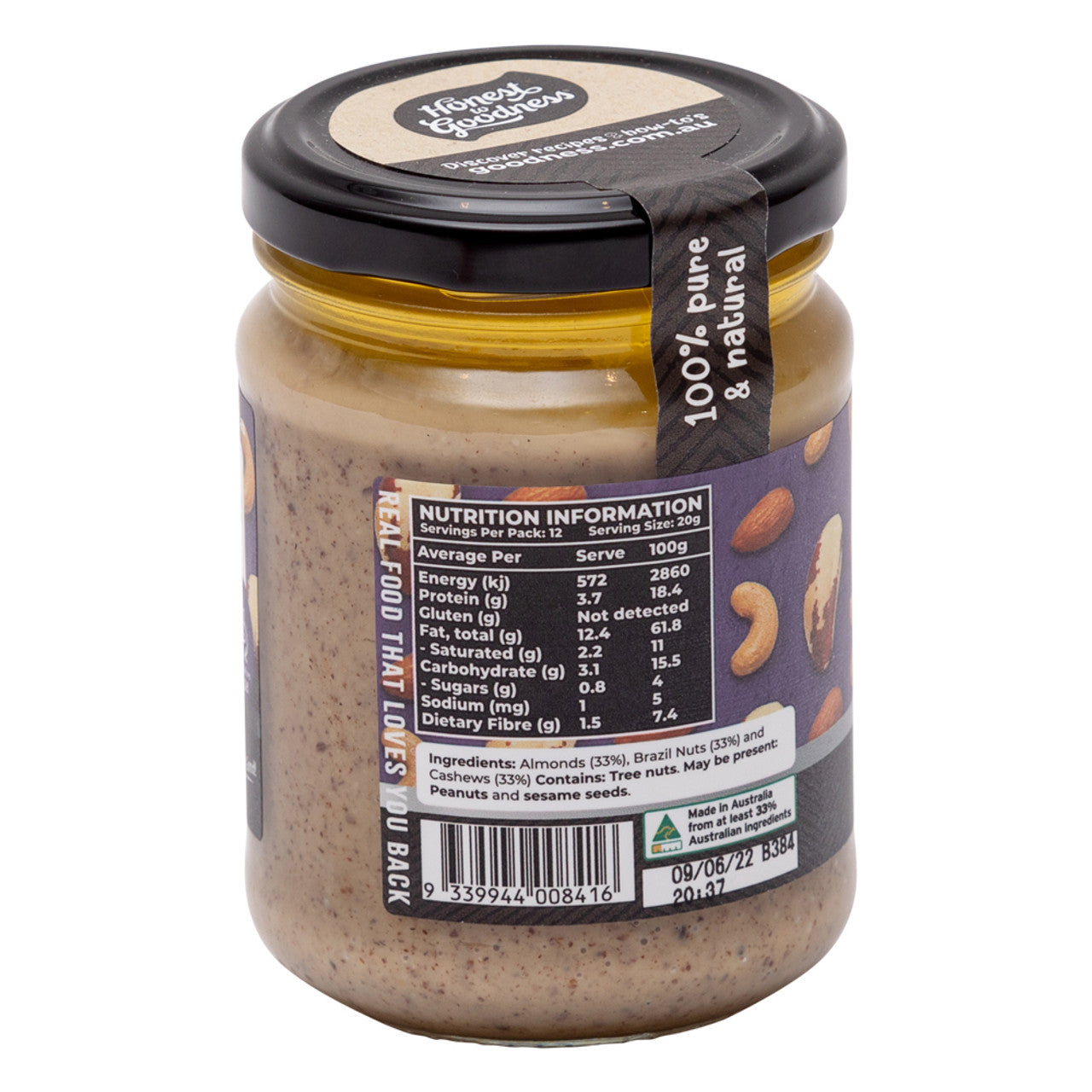 ABC Almond, Brazil & Cashew Spread