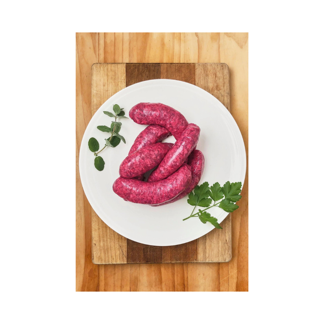 Organic Beef Sausages - Aussie