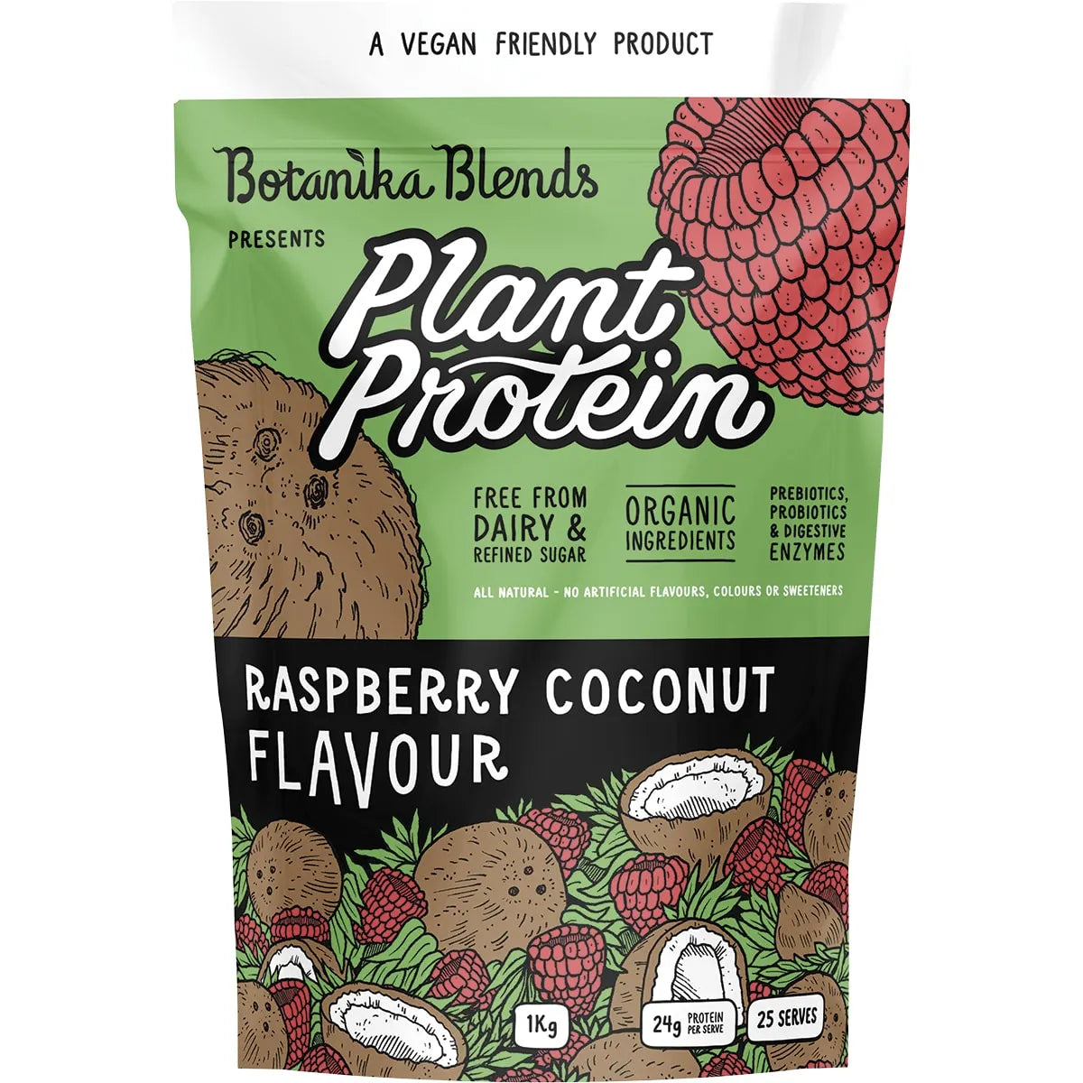 Plant Protein - Raspberry Coconut
