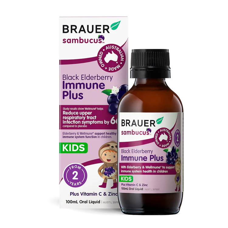 Sambucus Immune Plus - Black Elderberry Kids Oral Liquid