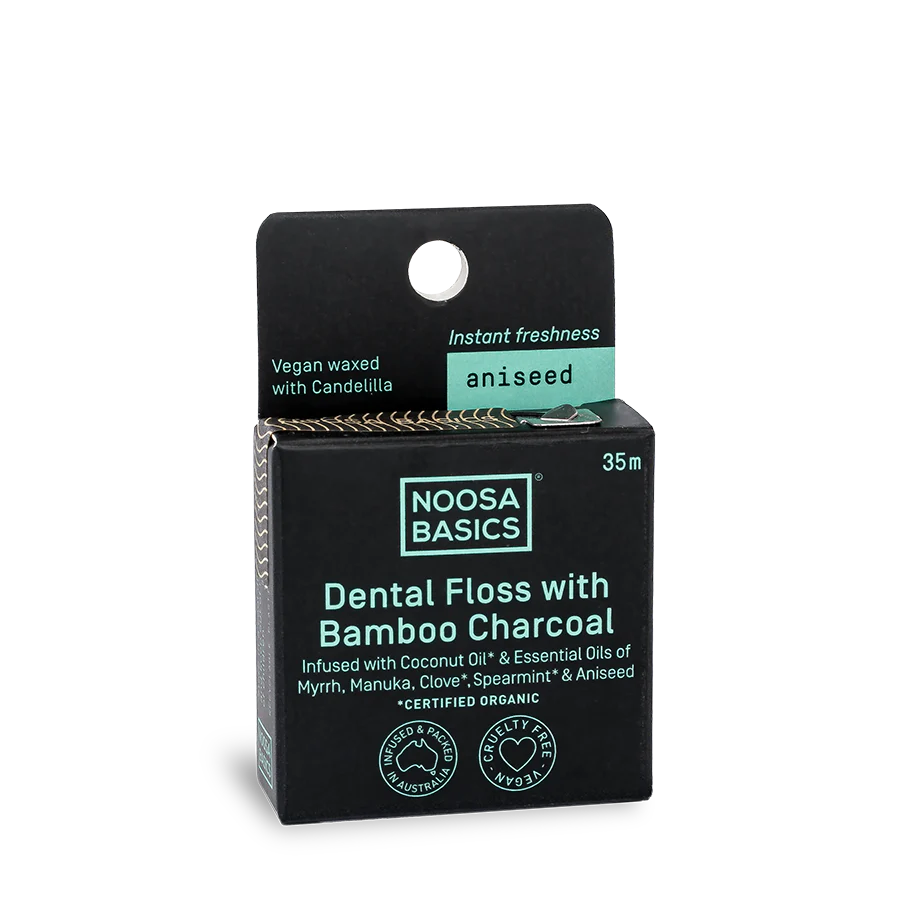 Dental Floss with Bamboo Charcoal - Aniseed