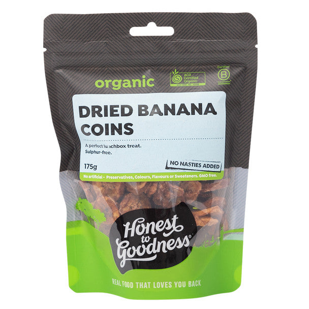 Organic Dried Banana Coins
