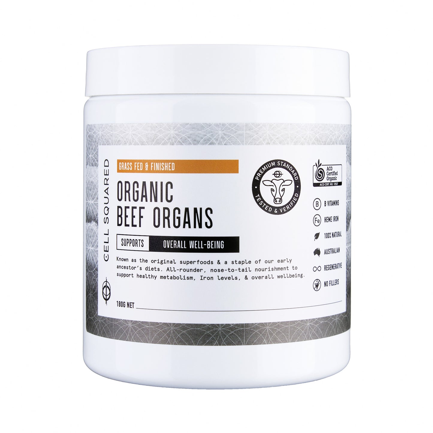 Organic Beef Organs Powder