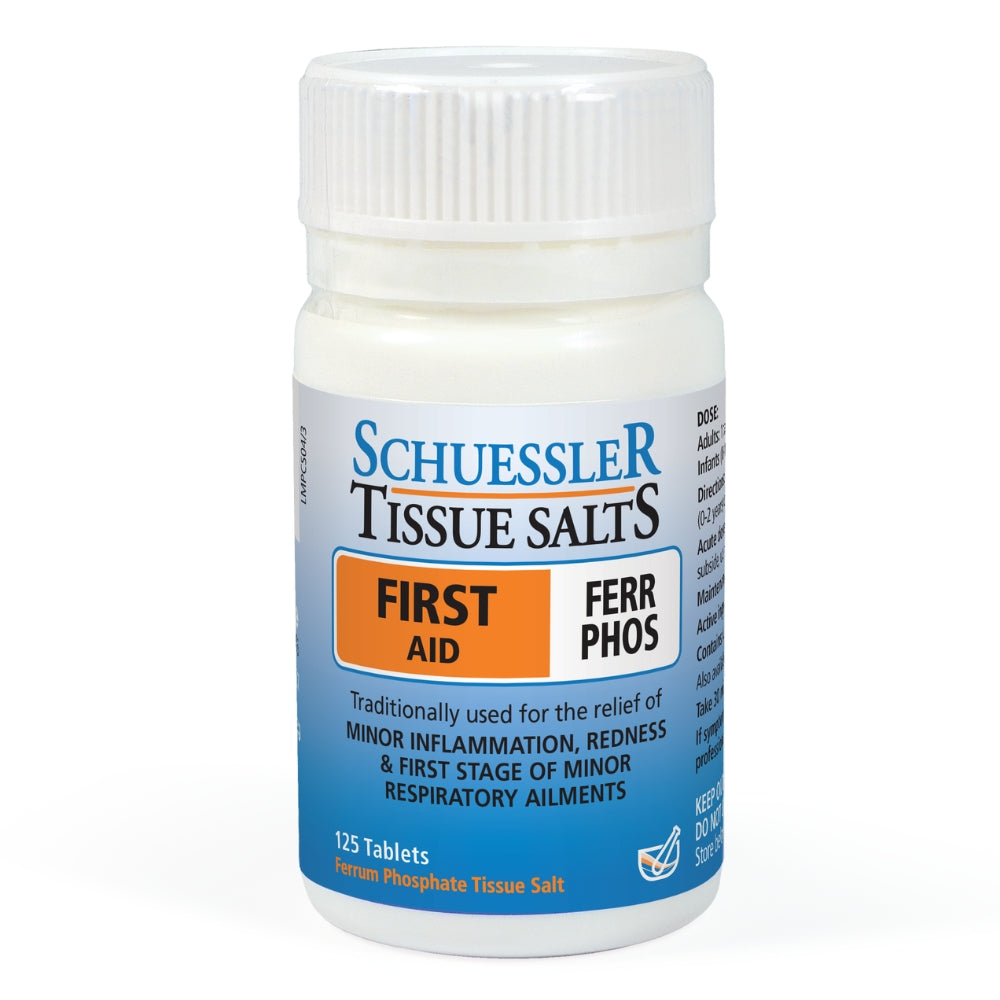 Schuessler Tissue Salts - FERR PHOS (First Aid)