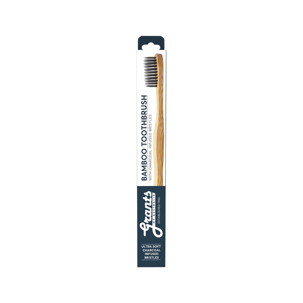 Adult Bamboo Charcoal Infused Toothbrush