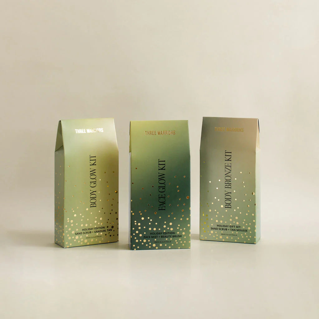 Holiday Gift Set - Face Glow Kit (Face Tan Water & Beauty Buff)