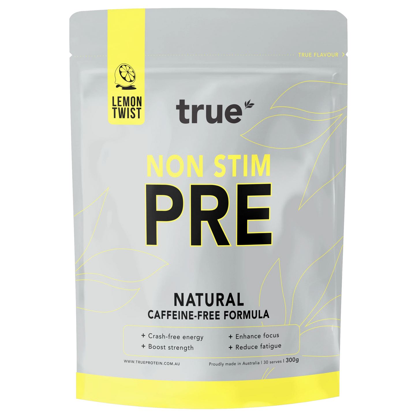 Non Stim Pre Natural Performance Formula - Lemon Twist