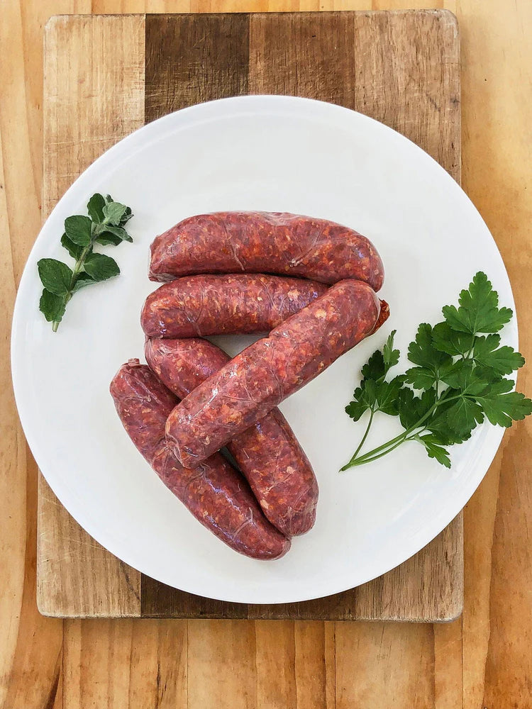 Organic Beef Sausages - Italian