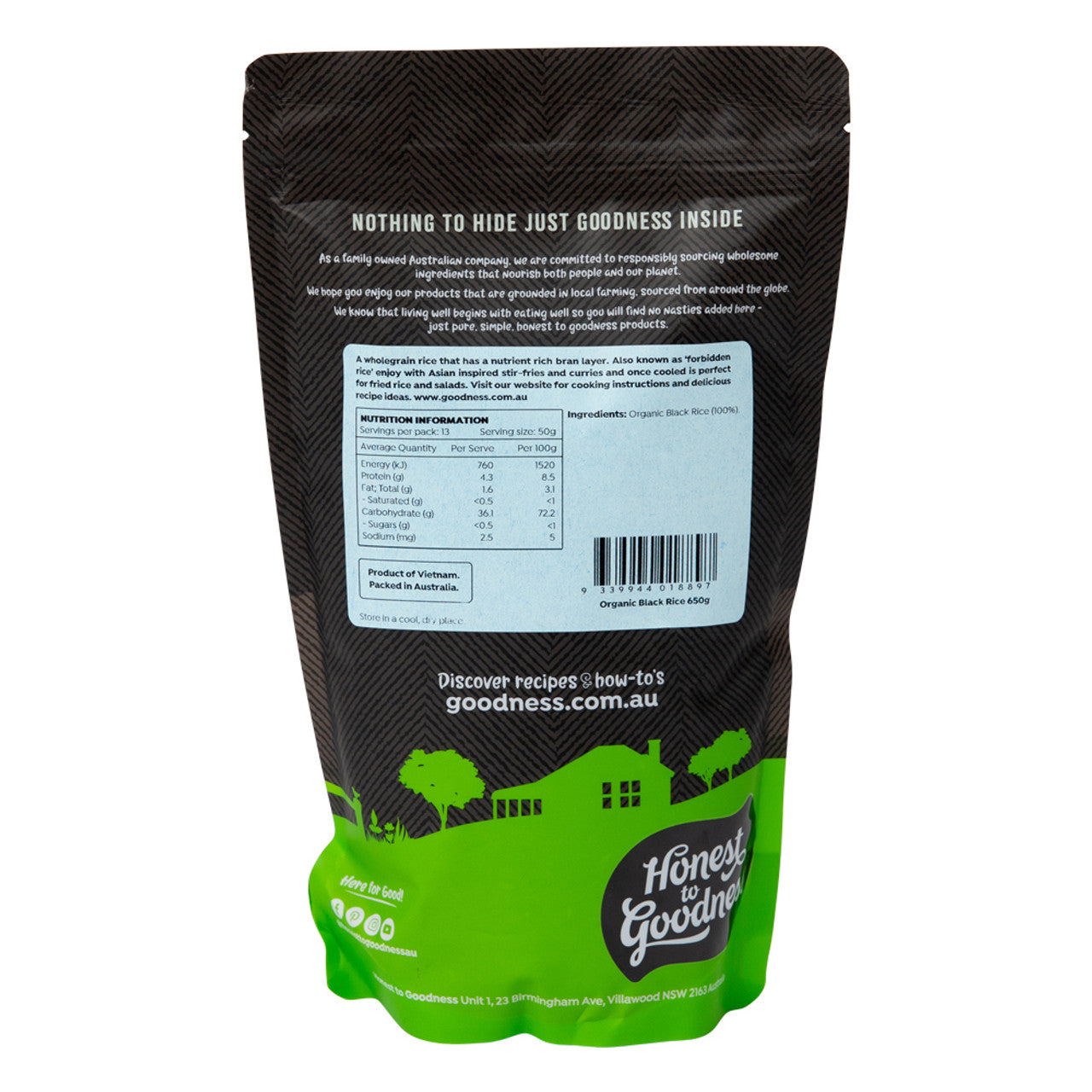 Organic Black Rice