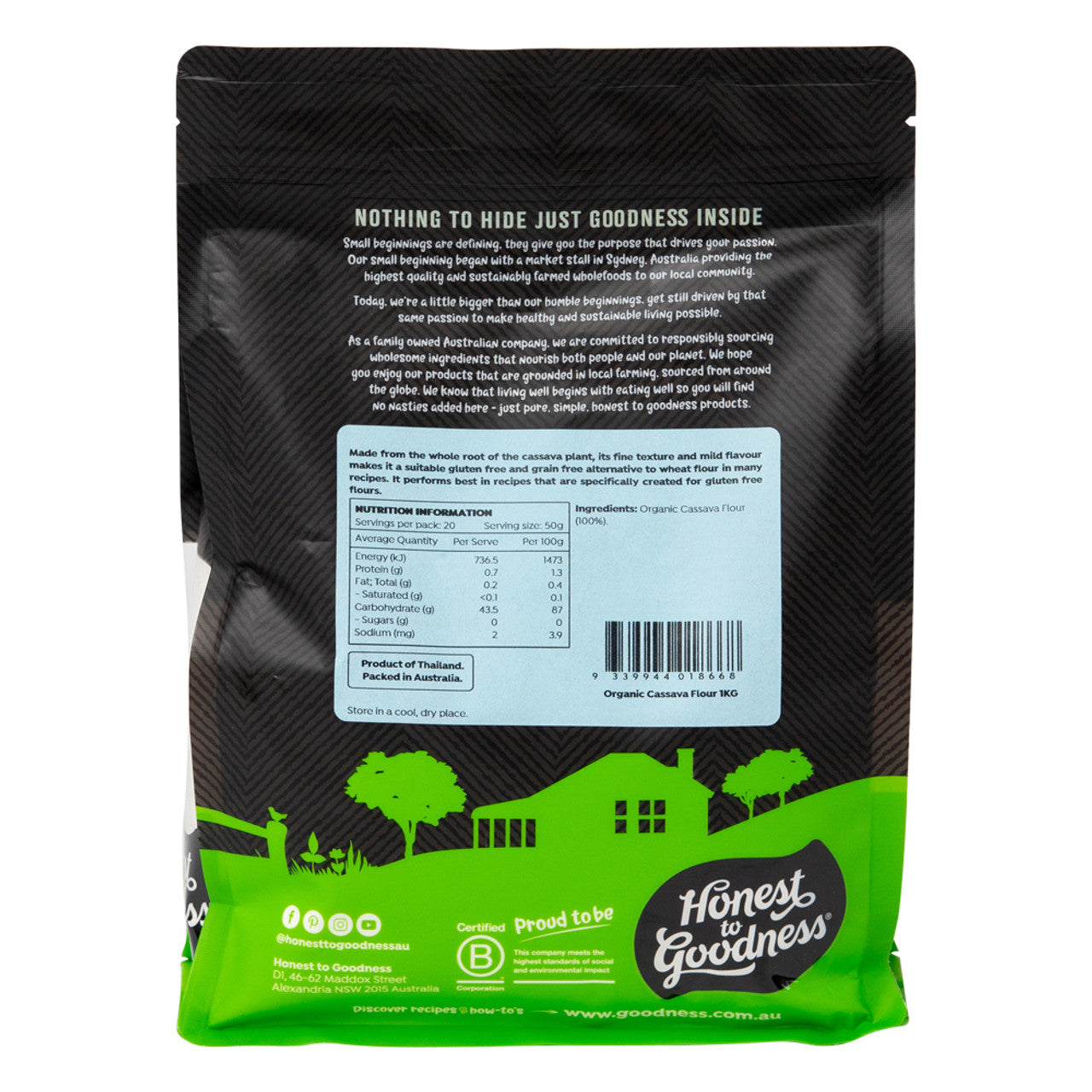 Organic Cassava Flour