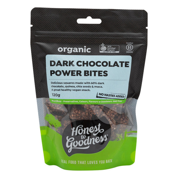 Organic Dark Chocolate Power Bites