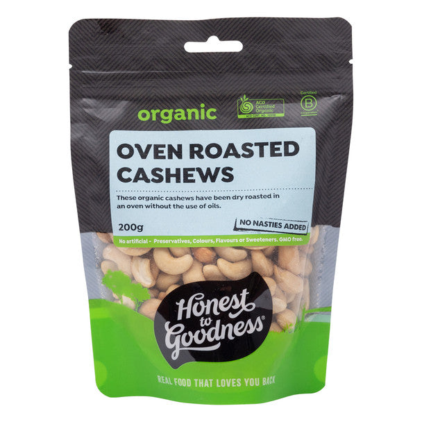 Organic Oven Roasted Cashews