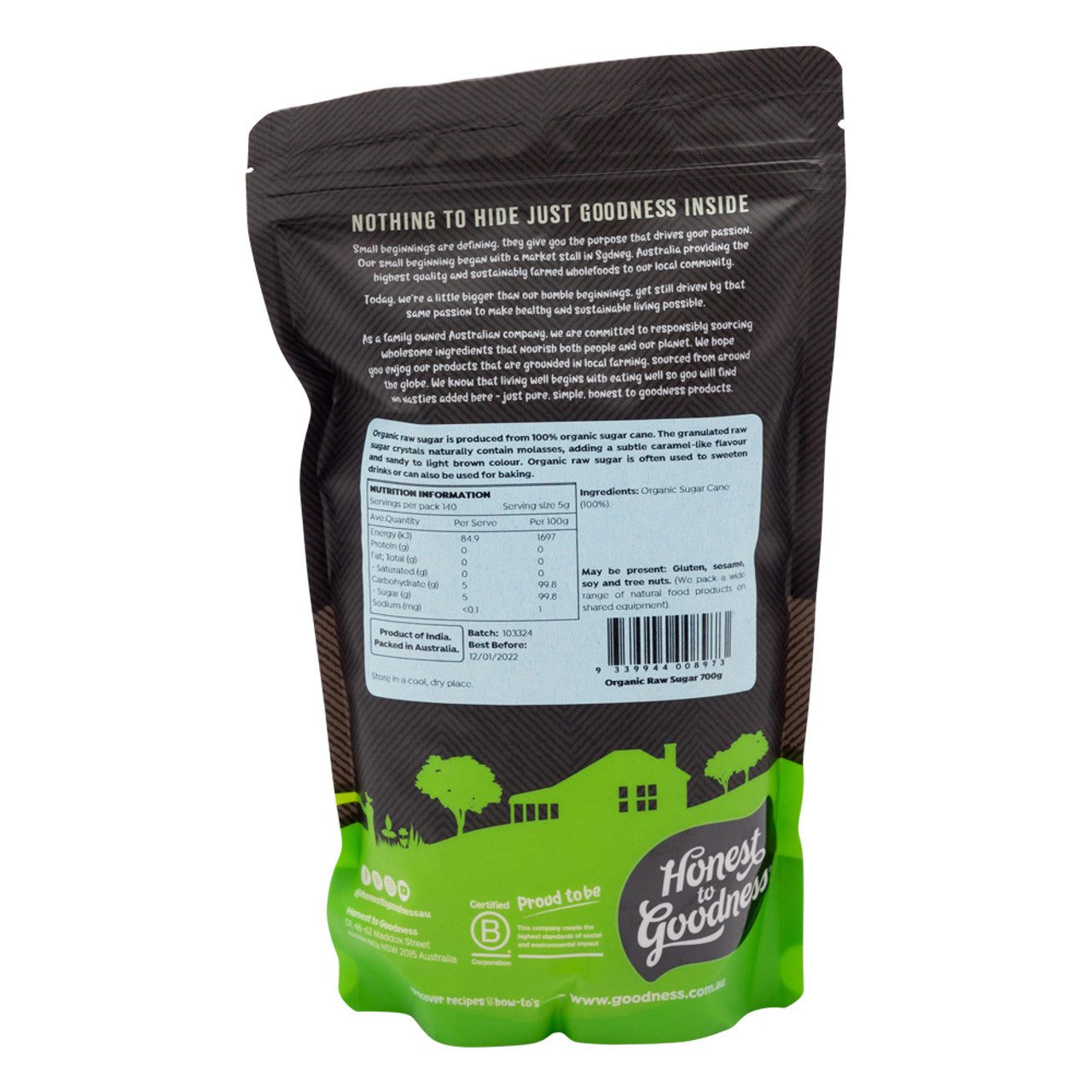 Organic Raw Sugar