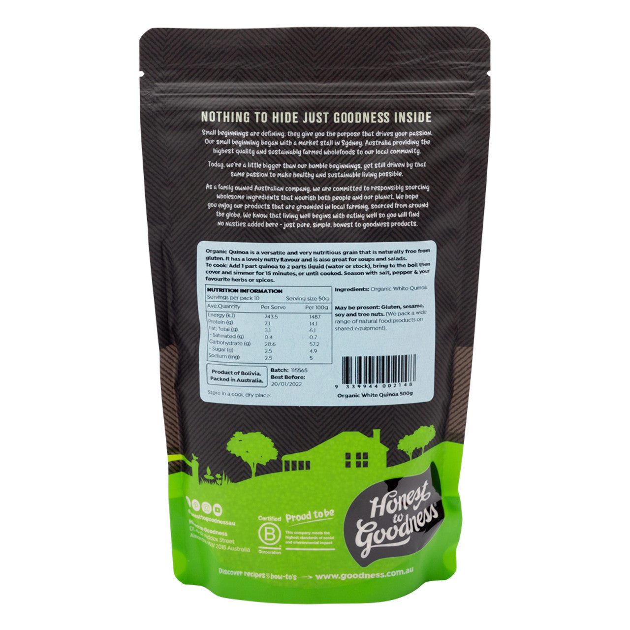 Organic White Quinoa