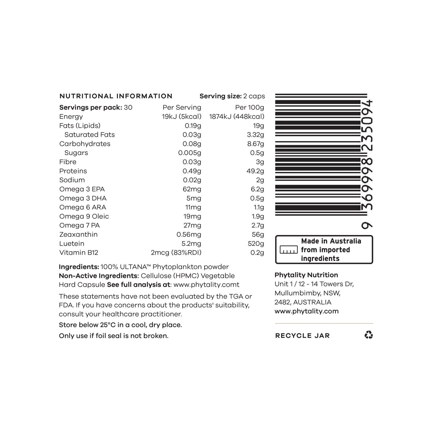 Phytoplankton Omega & Multi