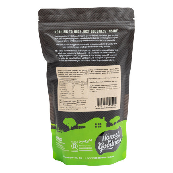 Tamari Roasted Almonds