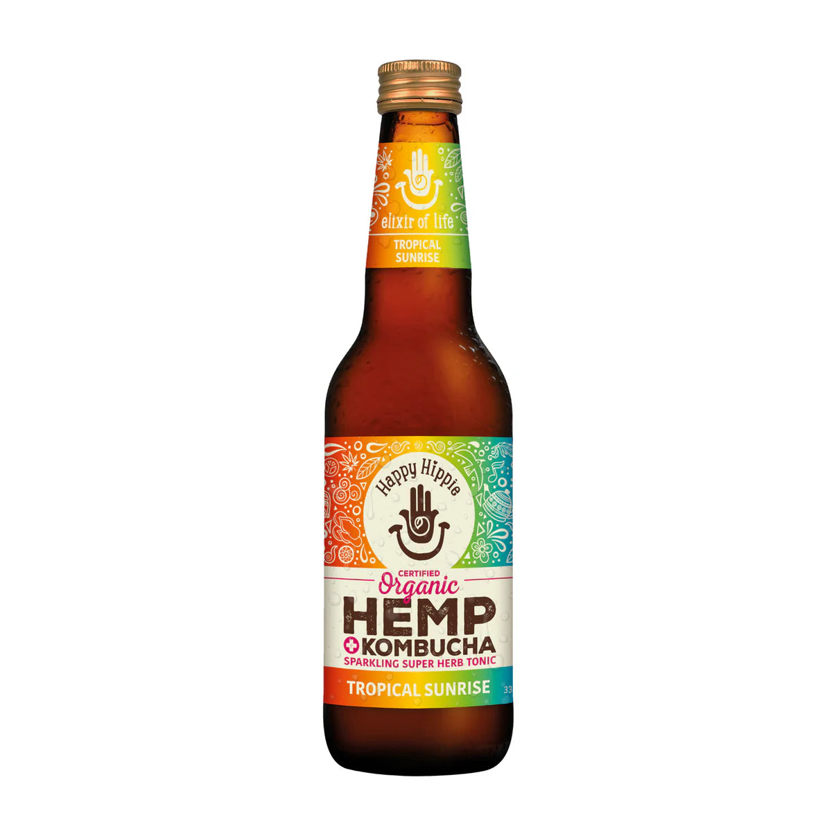 Organic Kombucha - Hemp Tropical Sunrise