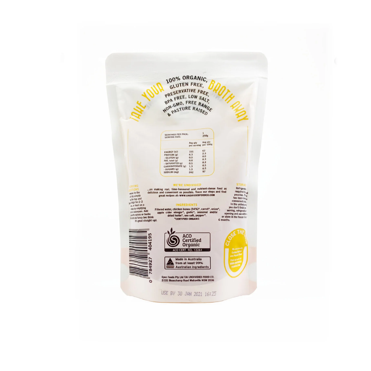 Good Bones - Chicken Bone Broth 100% Organic
