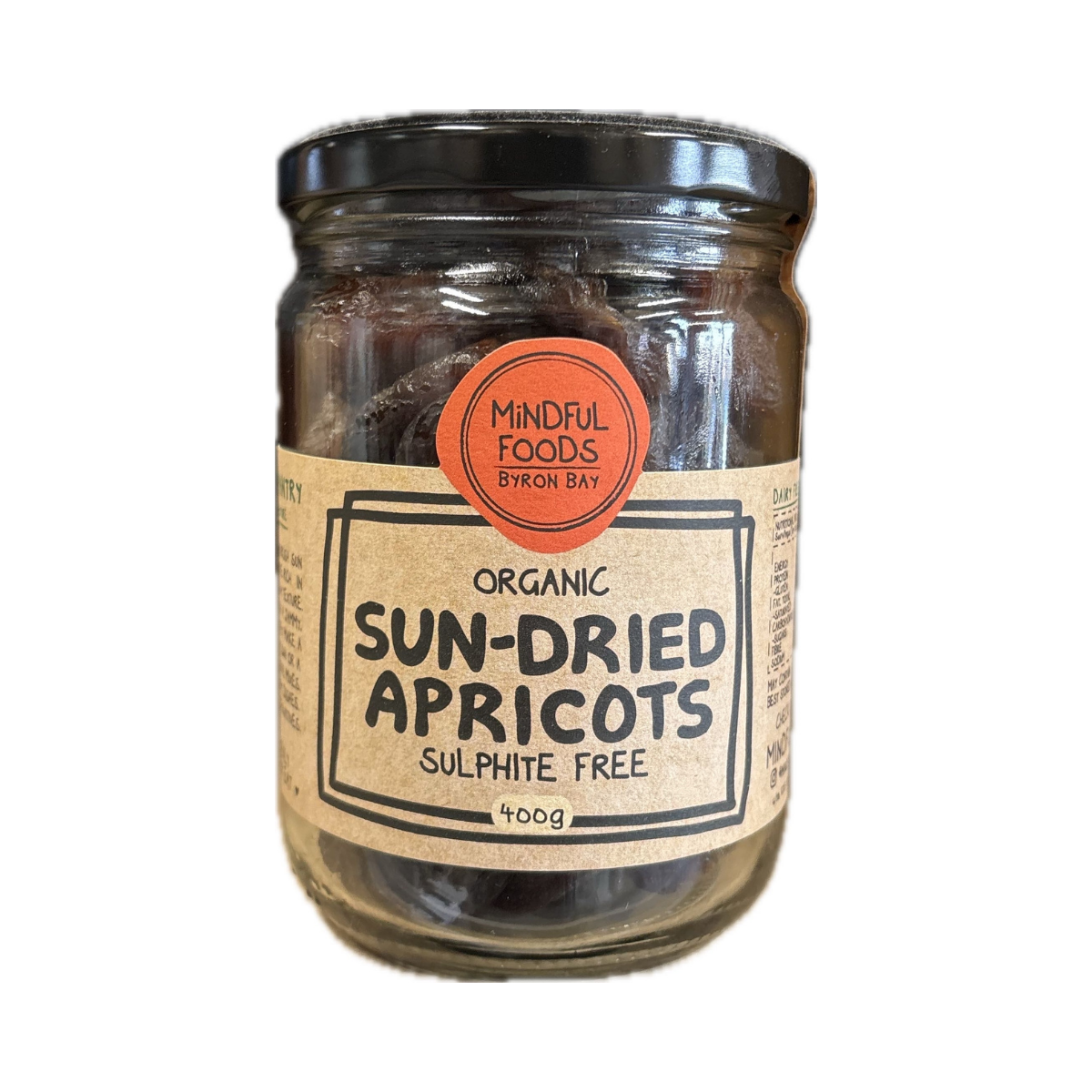 Organic Sun-Dried Apricots - Sulphite Free