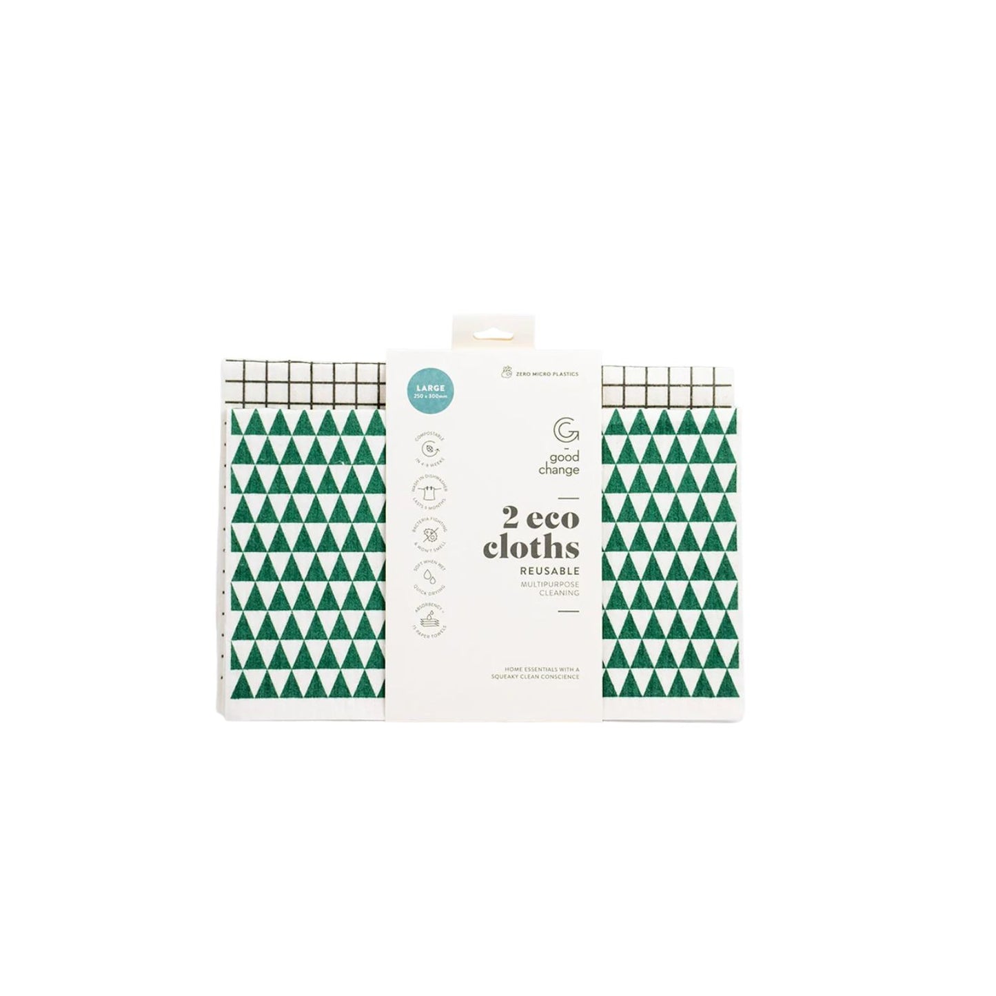 Eco Cloth Large - 2 pack