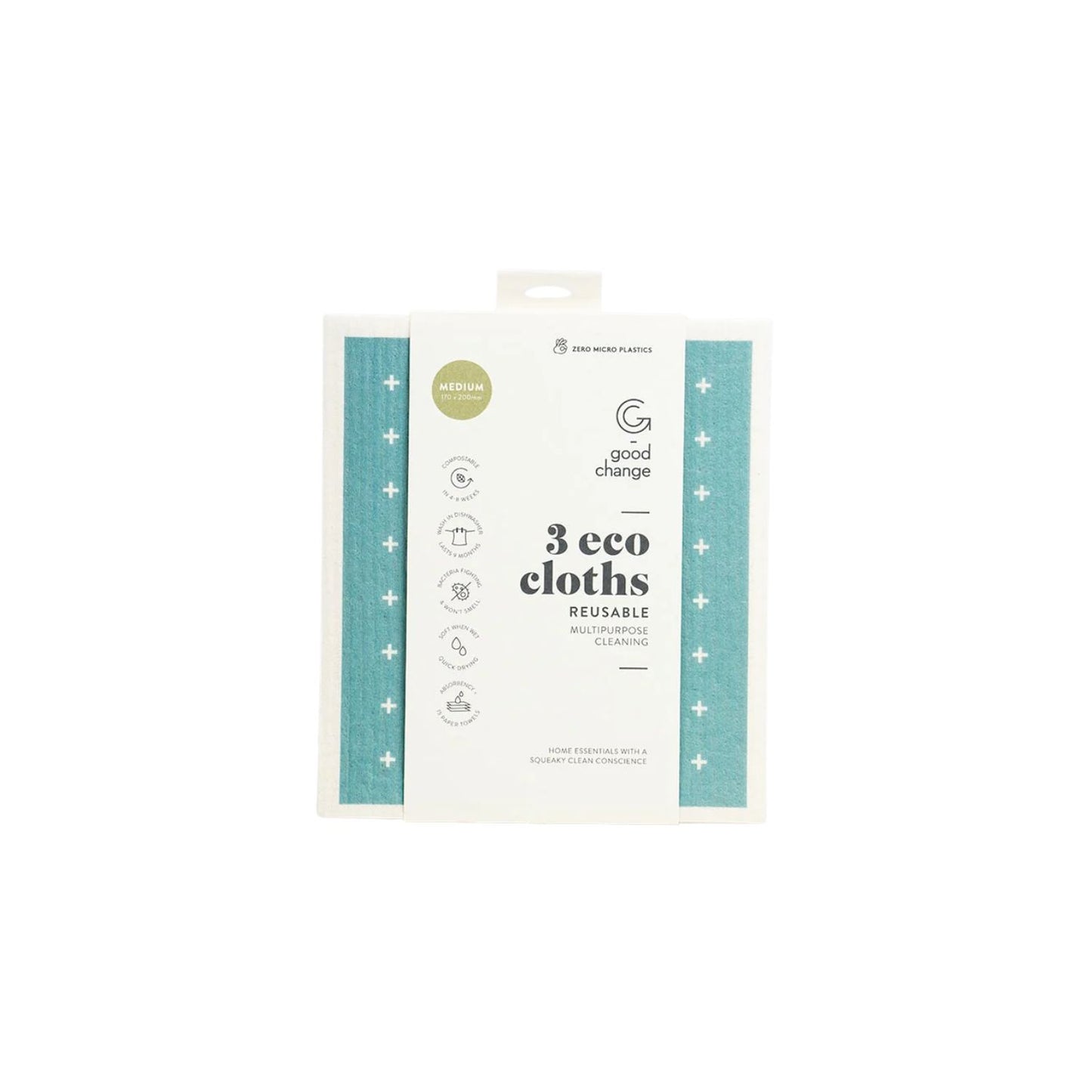 Eco Cloth Medium - 3 pack