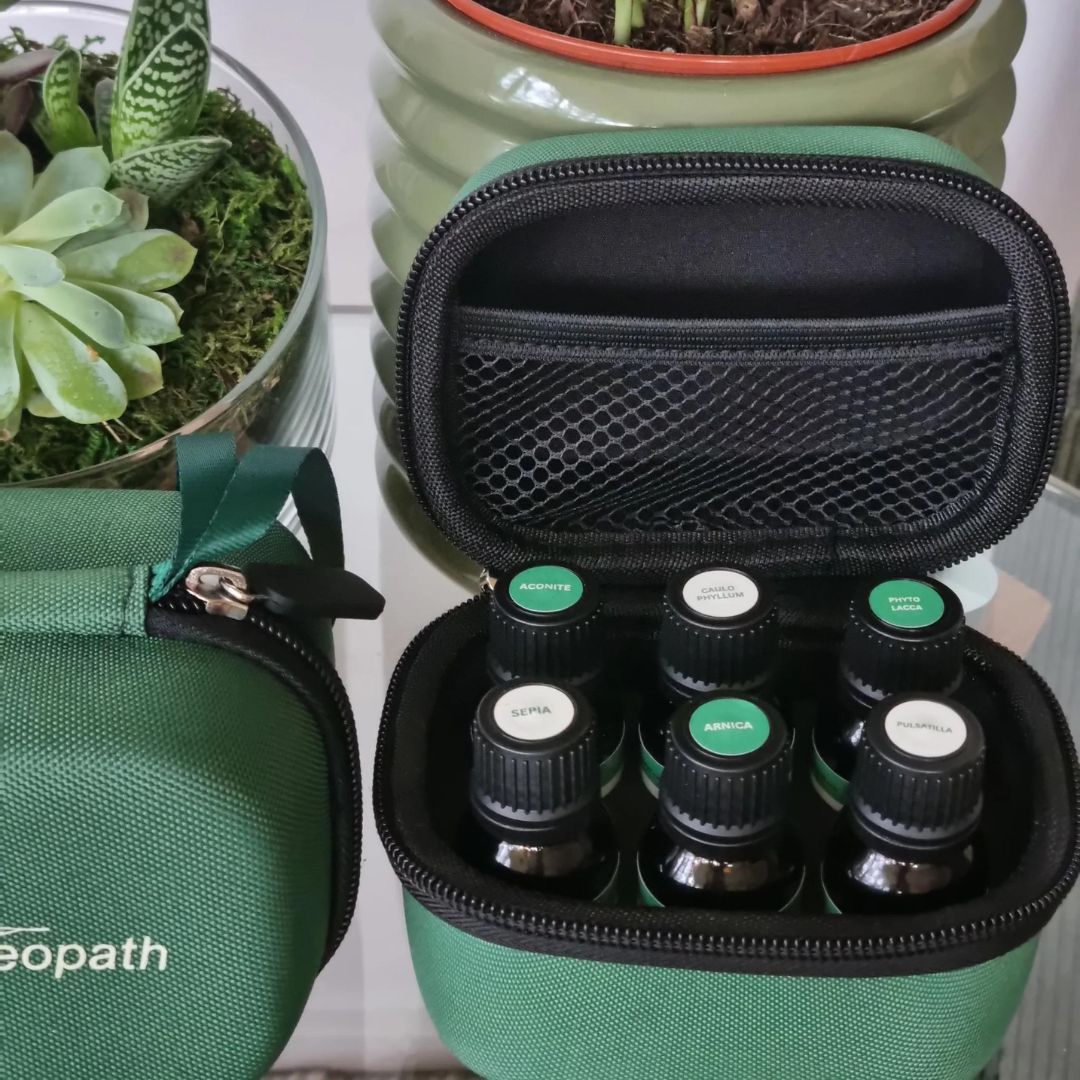 Homeopathic Childbirth & Postpartum Kit - 6 x Remedies + Carry Case