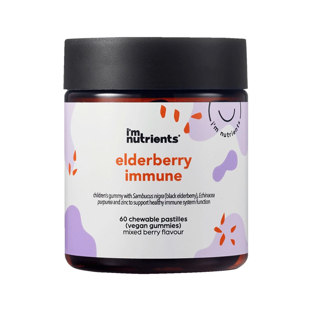 Elderberry Immune Chewable Pastilles - Mixed Berry