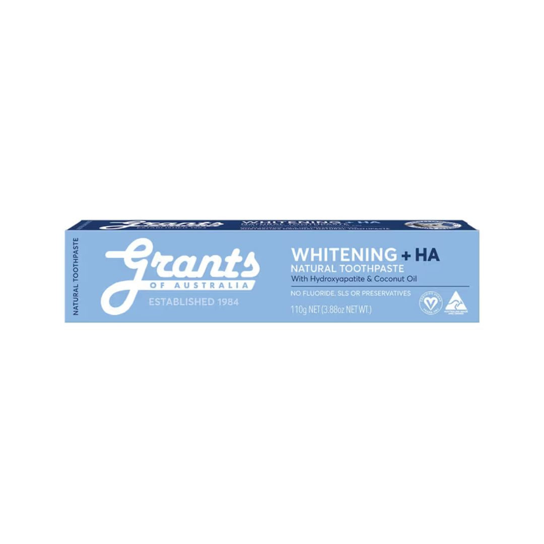 Natural Toothpaste - Whitening with Hydroxyapatite and Coconut Oil (Fluoride Free)