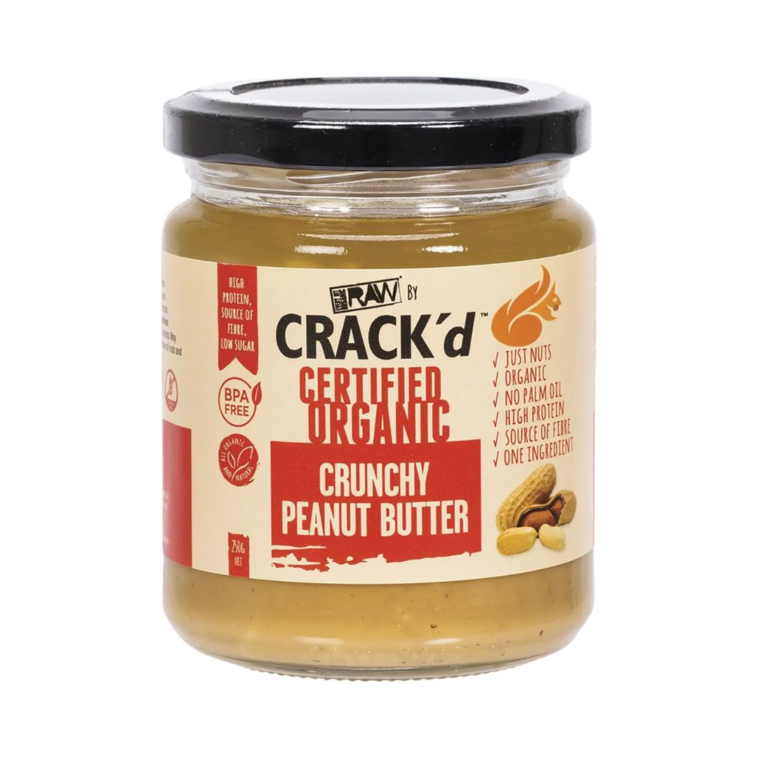 Crack'd Crunchy Peanut Butter