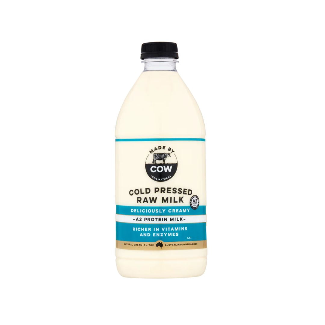 Cold Pressed Raw A2 Jersey Milk