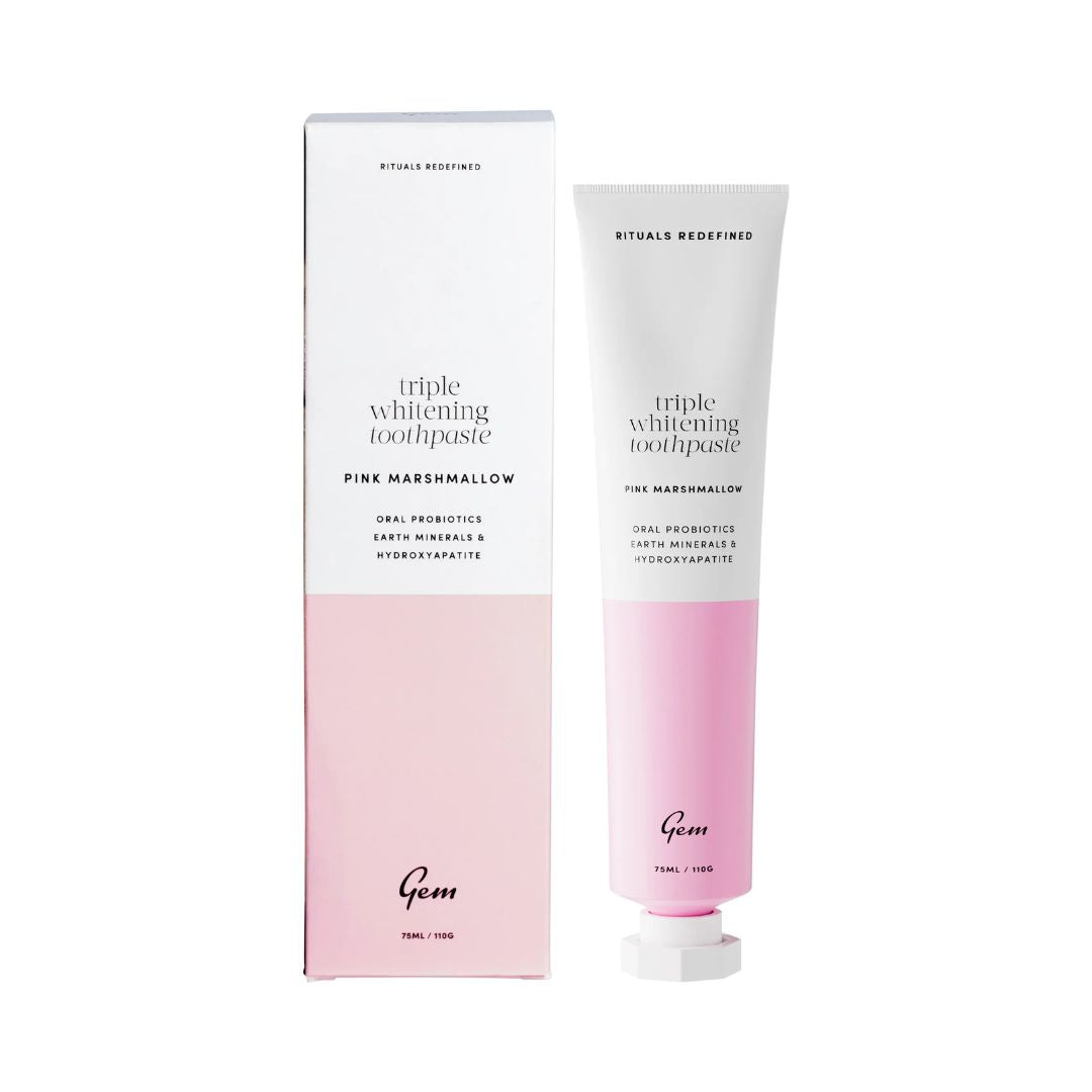 Triple Whitening Toothpaste - Pink Marshmallow