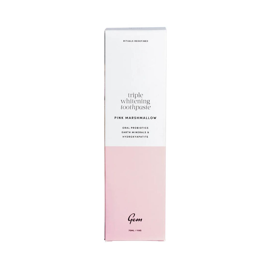 Triple Whitening Toothpaste - Pink Marshmallow