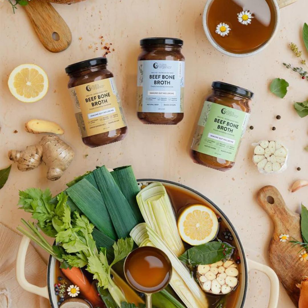 Beef Bone Broth Concentrate - Turmeric Ginger