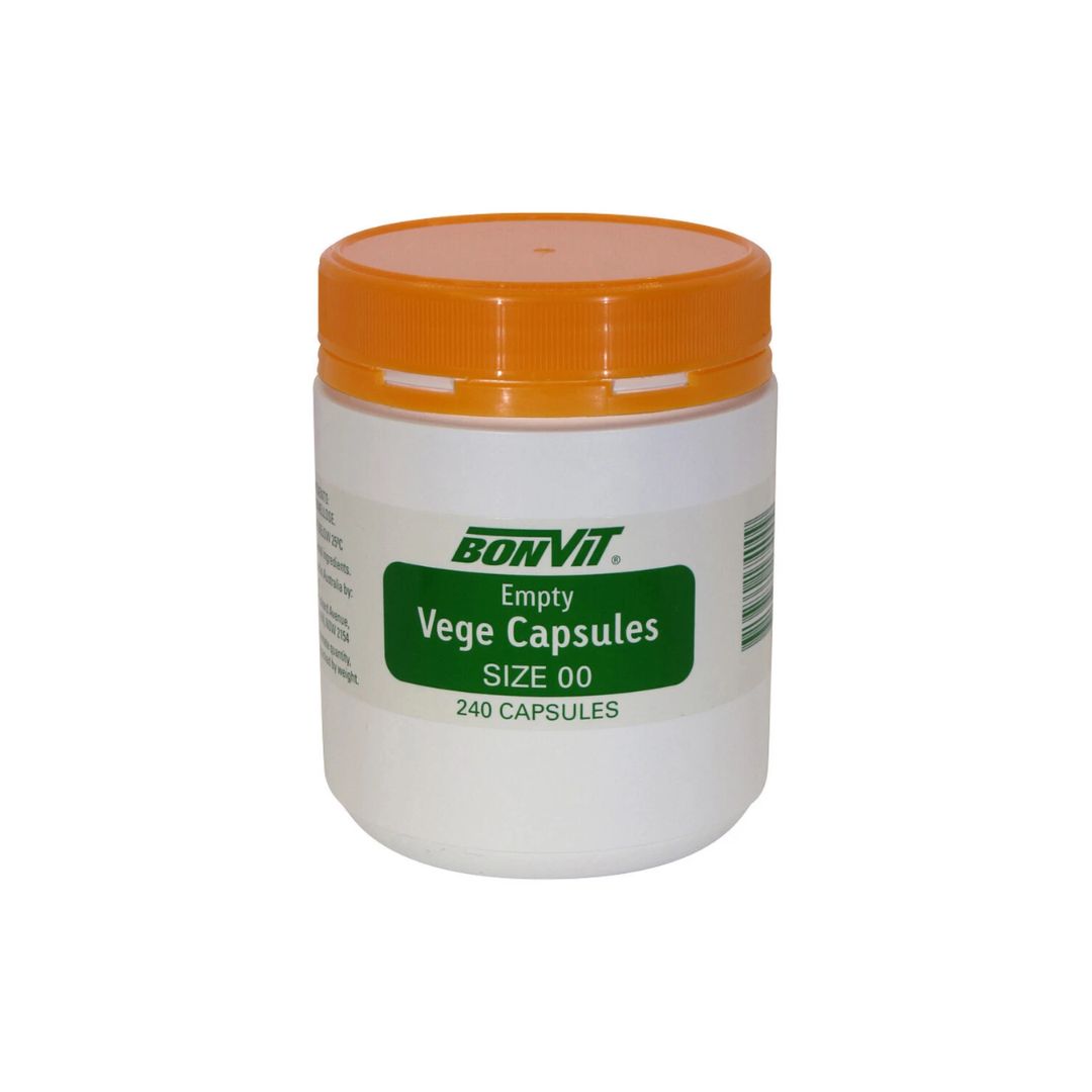 Empty Vege Capsules Size 00