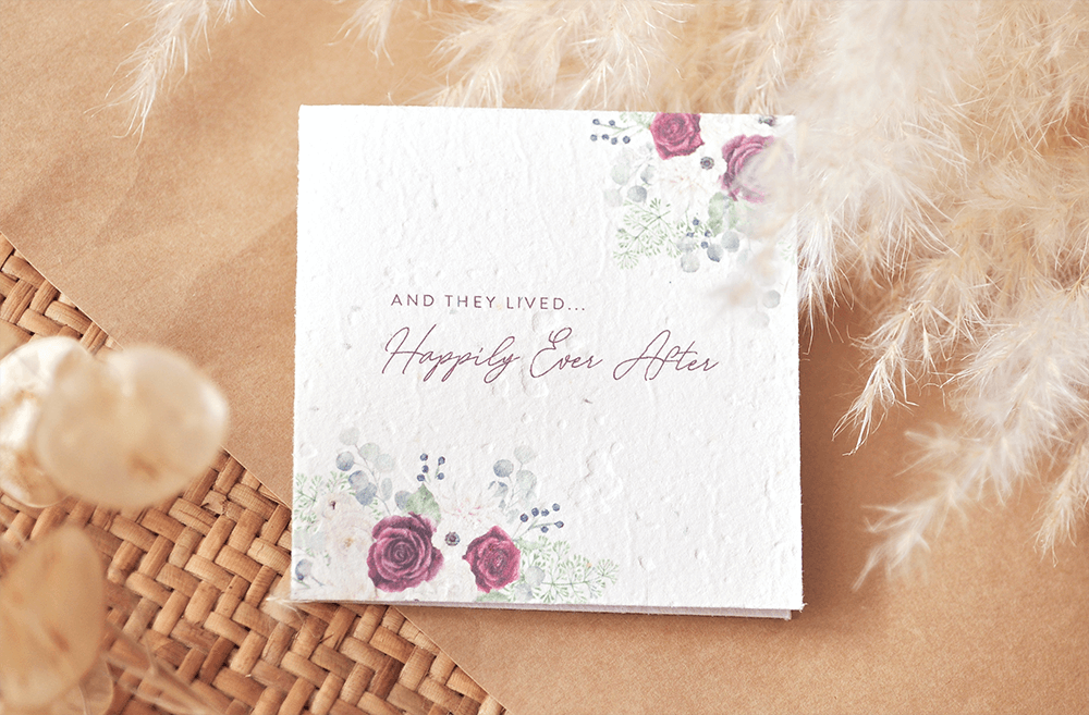 Happily Ever After Plantable Greeting Card