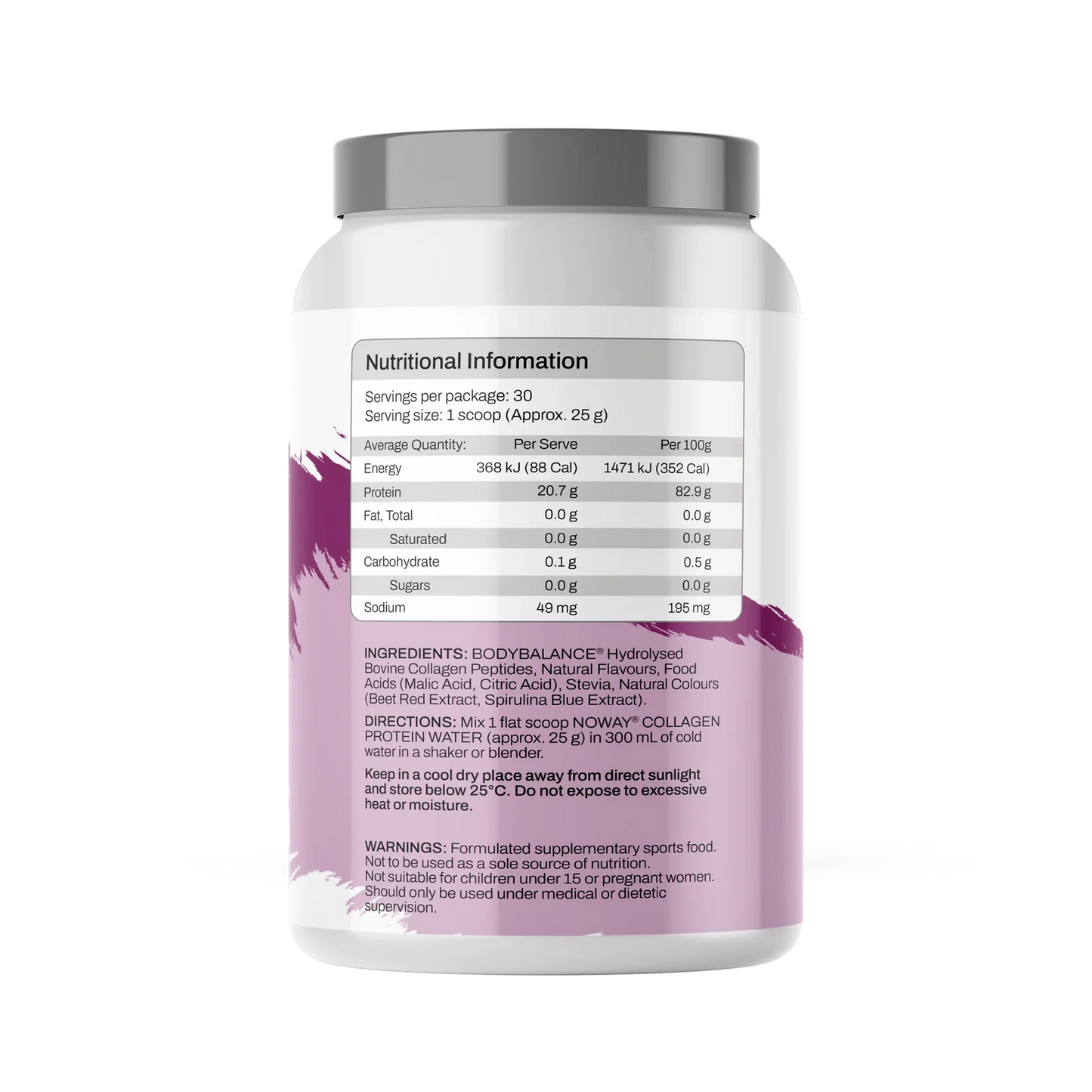 Noway Collagen Protein Water - Grape
