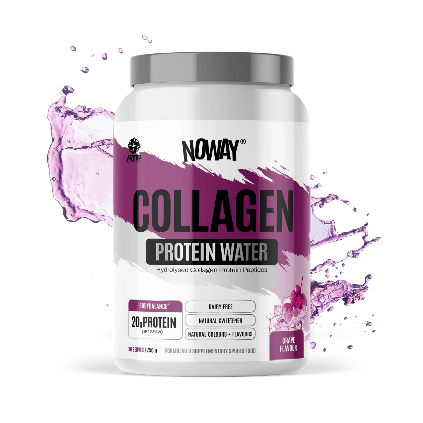 Noway Collagen Protein Water - Grape