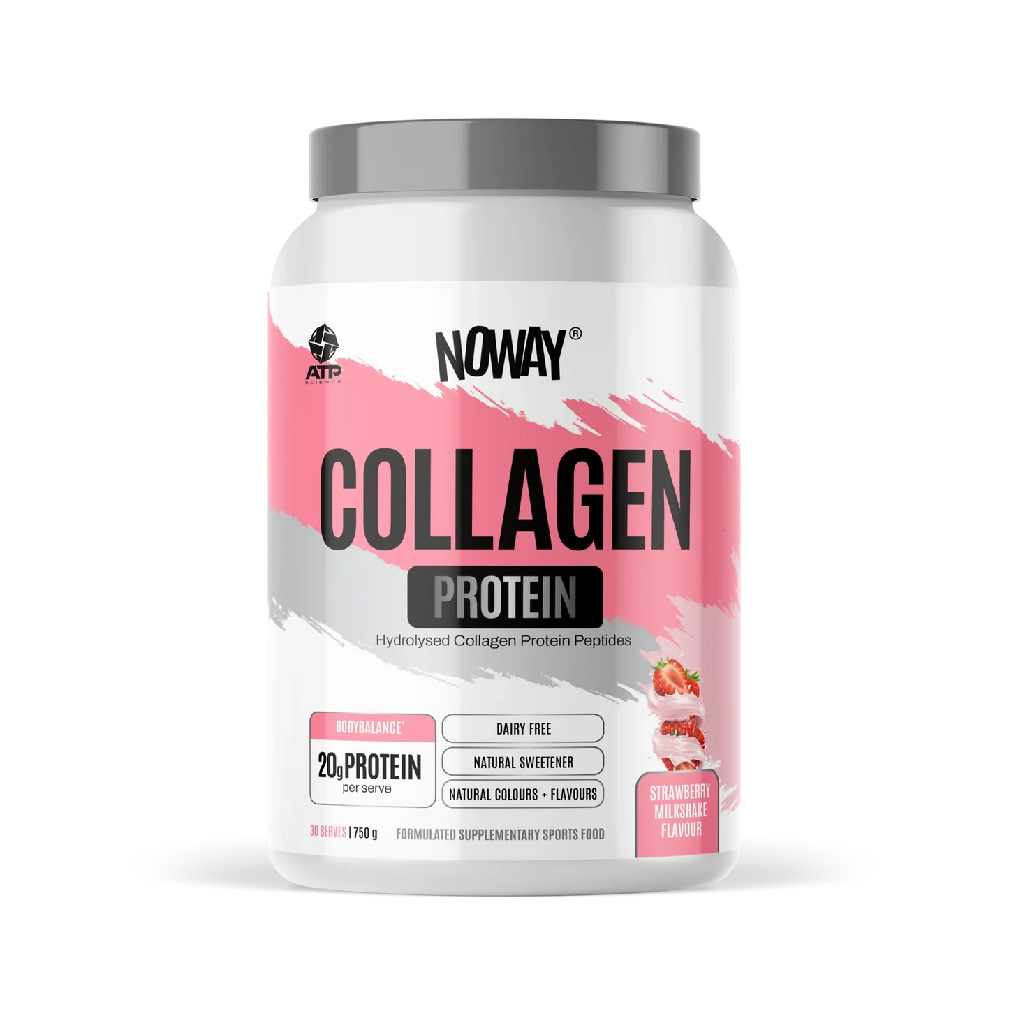 Noway Collagen Protein - Strawberry Milkshake