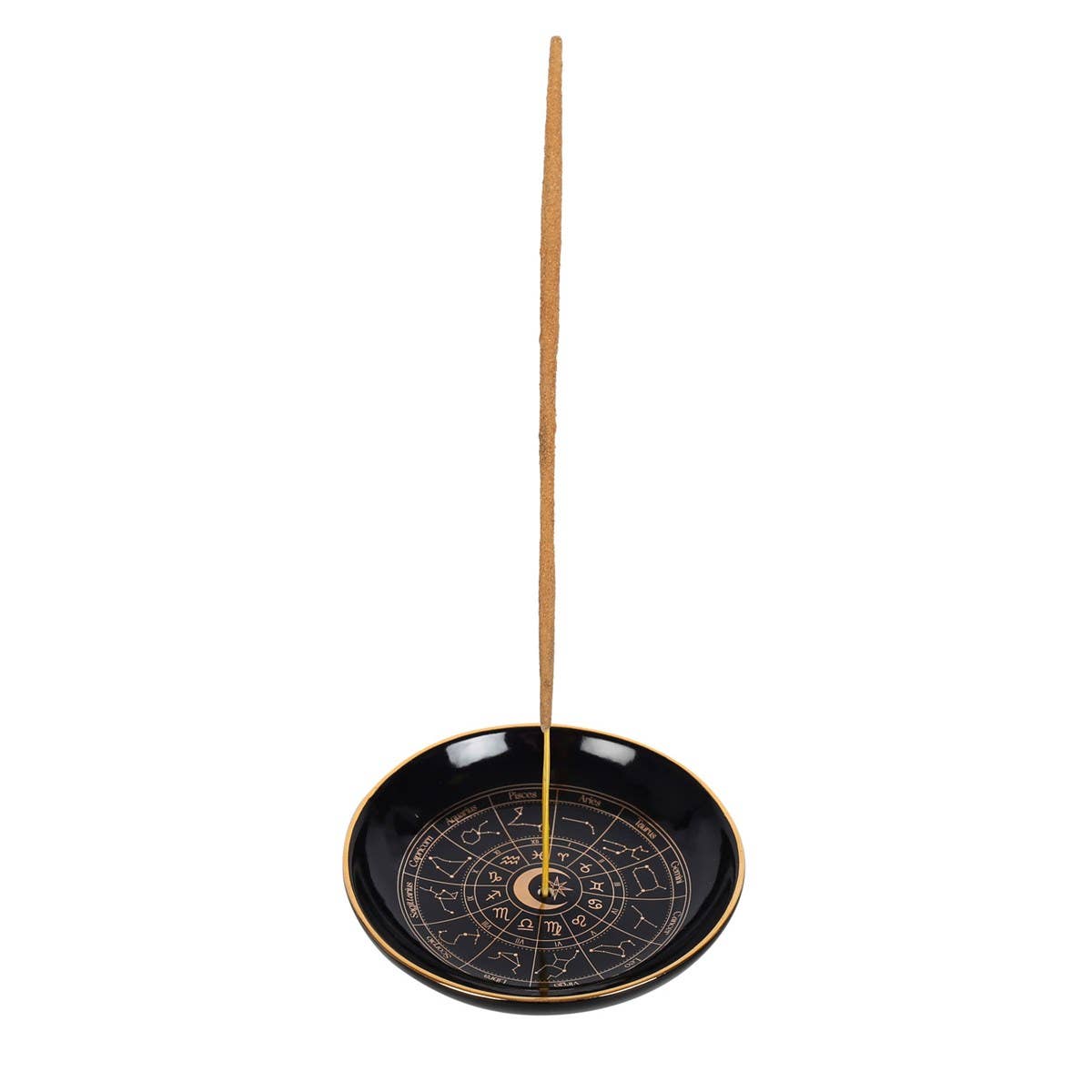 Astrology Wheel Ceramic Incense Dish