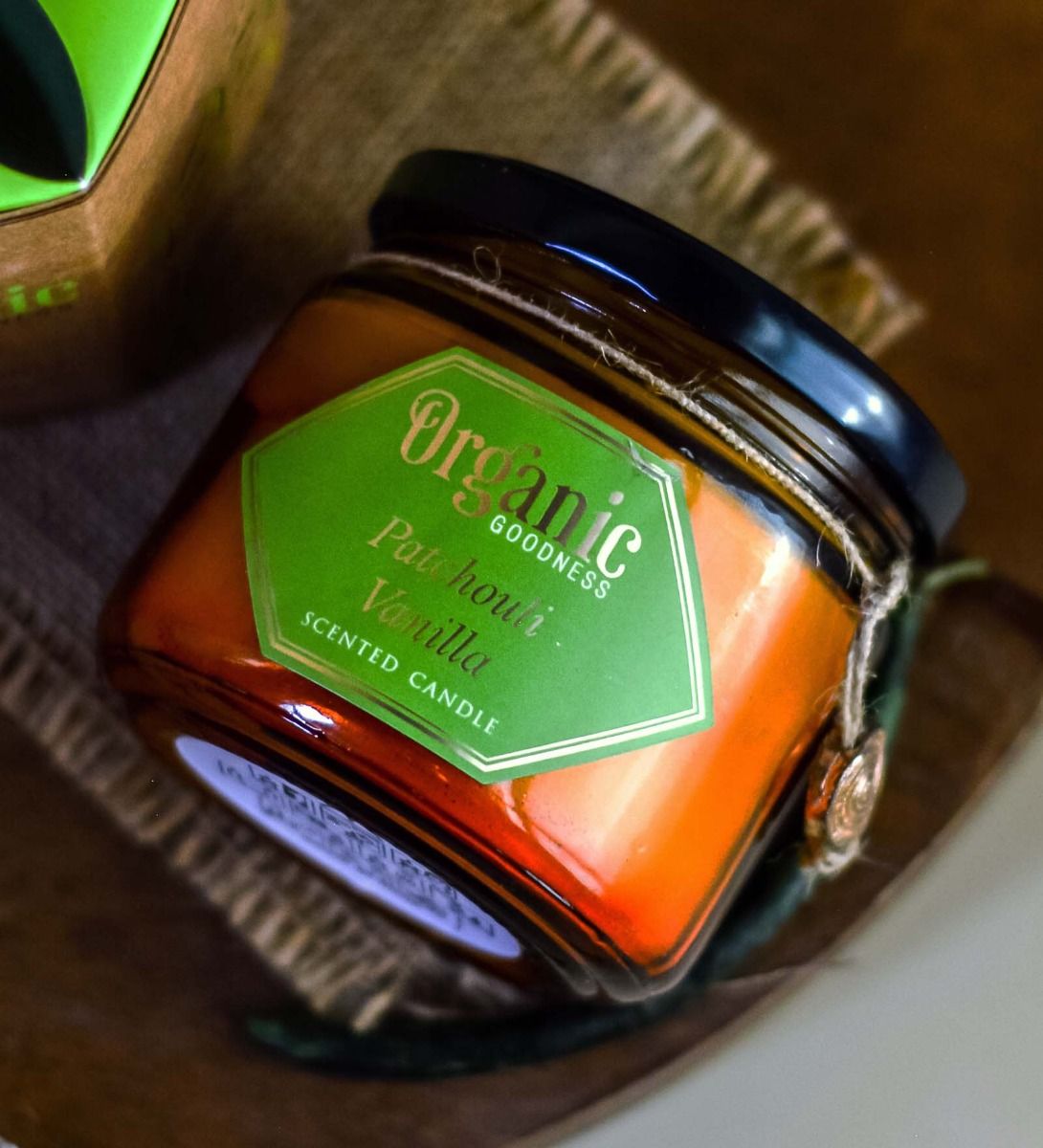 Natural Soy Wax Candle - Patchouli Vanilla