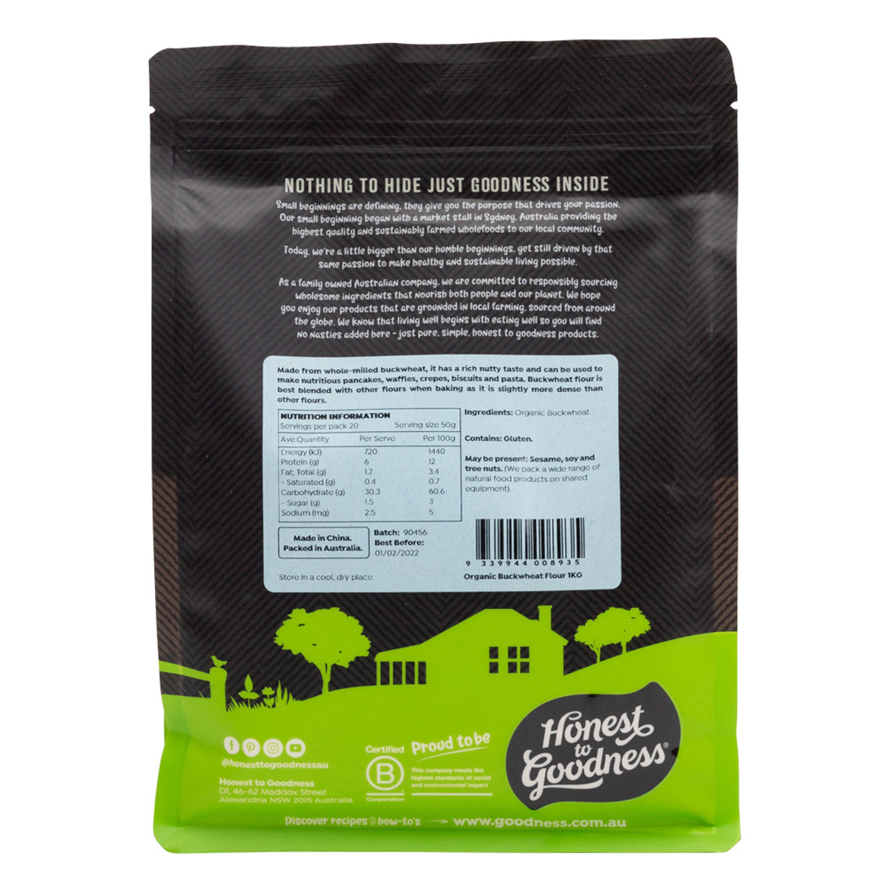 Organic Buckwheat Flour