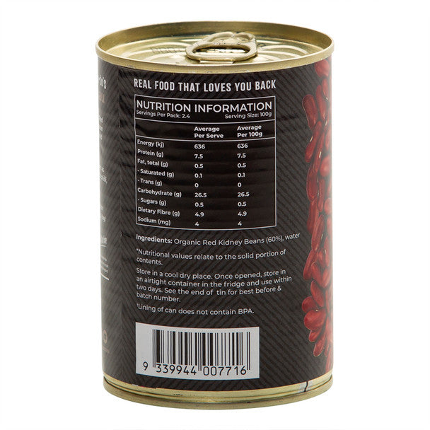 Organic Red Kidney Beans