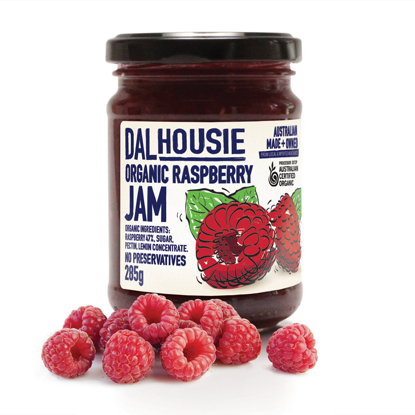 Organic Raspberry Jam