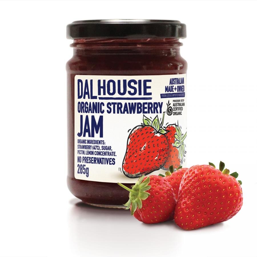 Organic Strawberry Jam