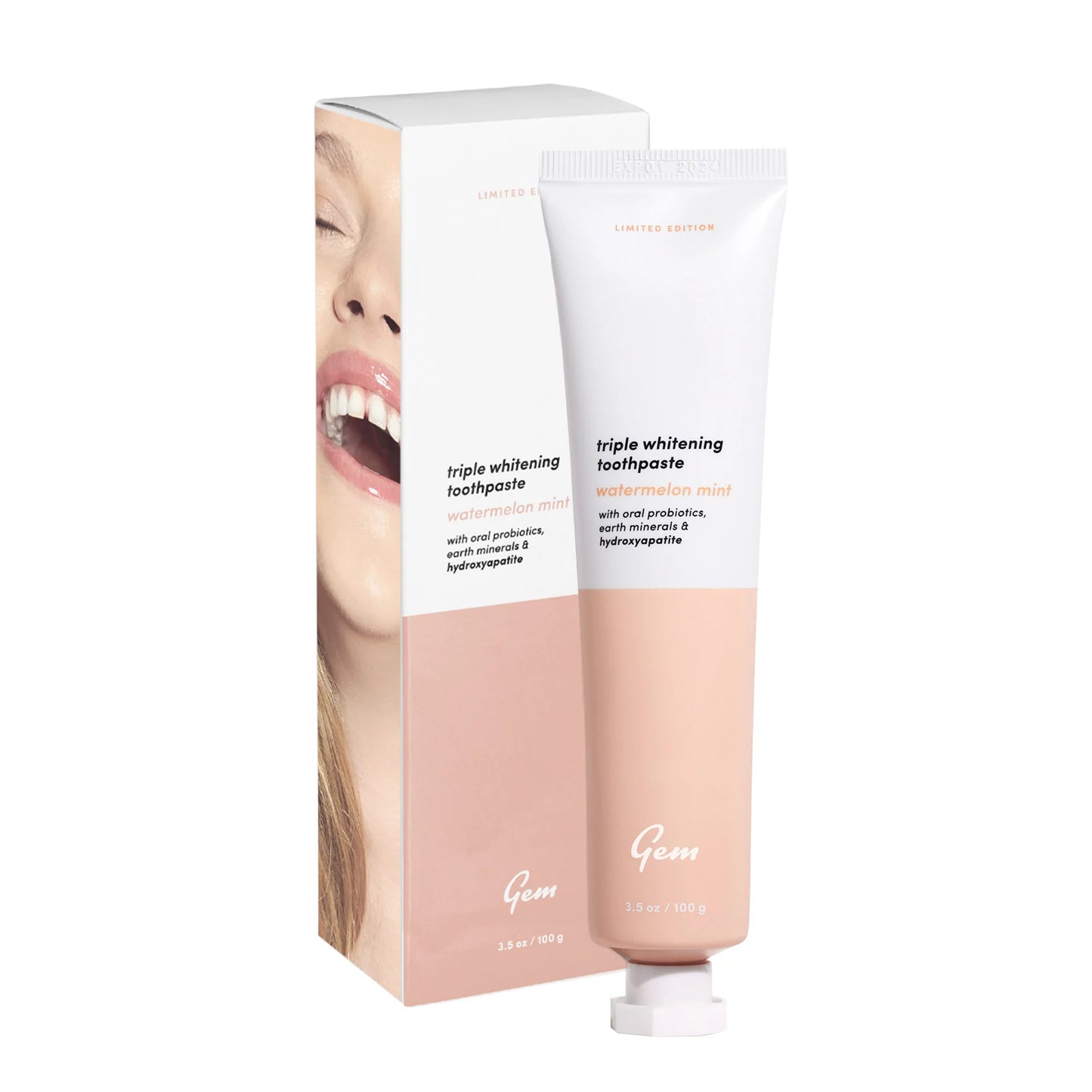 Triple Whitening Toothpaste - Watermelon Mint