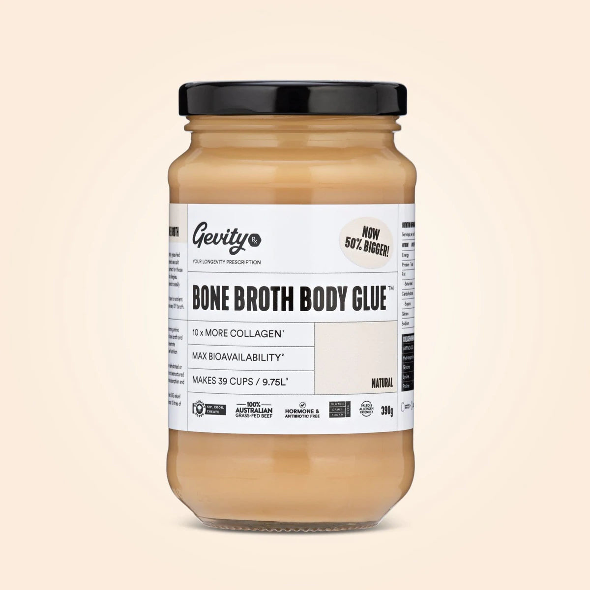 Bone Broth Body Glue - Natural