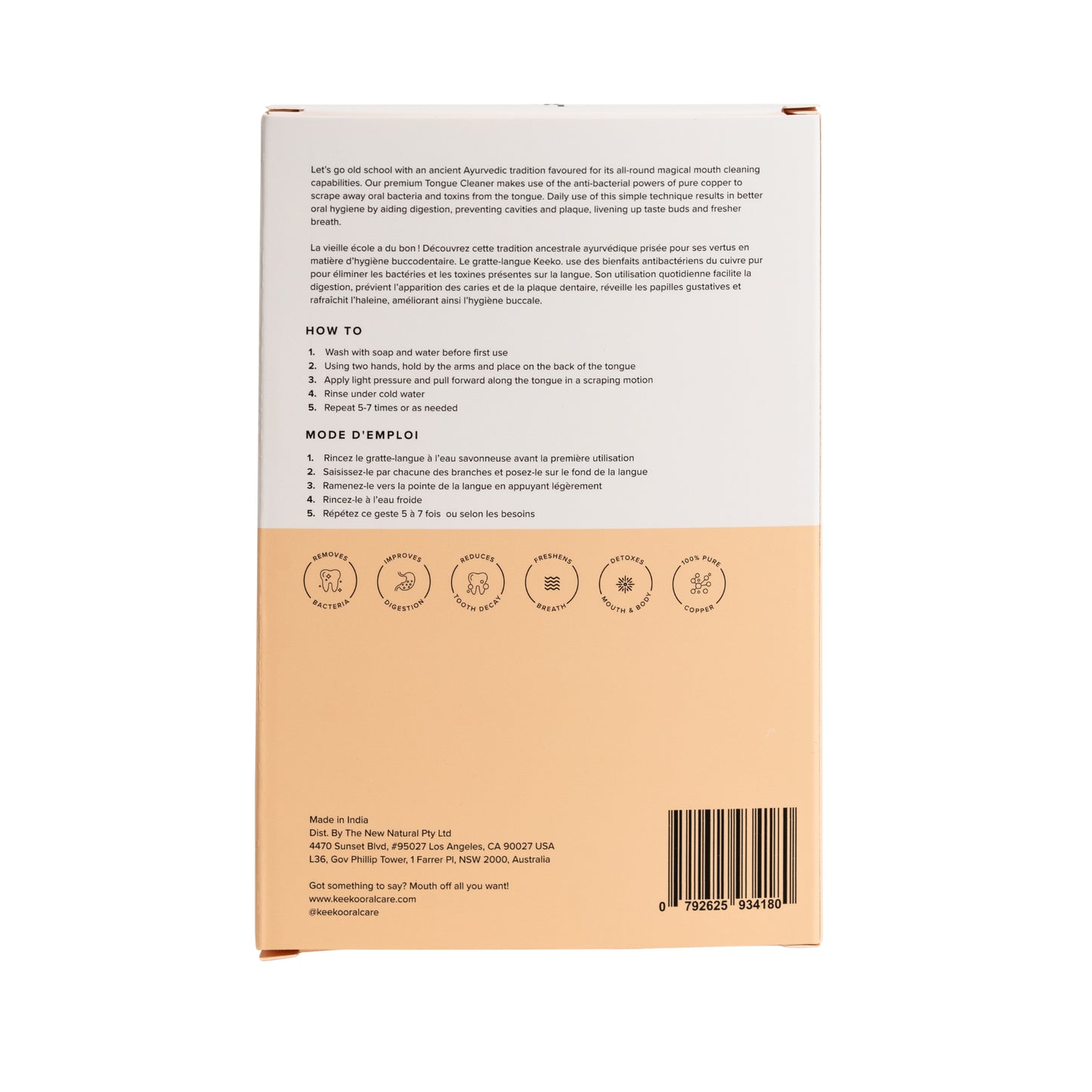 Premium Copper Tongue Cleaner