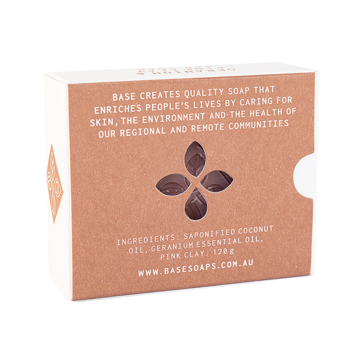 Soap Bar - Geranium & Pink Clay